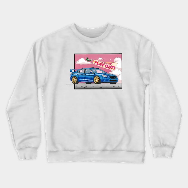 Animauto - Impreza WRC concept 2024 Crewneck Sweatshirt by Animauto